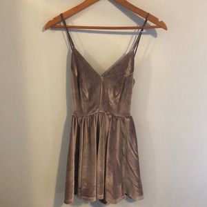 Urban Outfitters Velvet Skater Dress